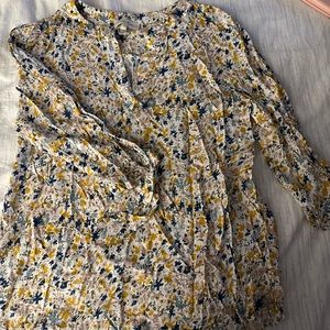 Cynthia Rowley floral blouse